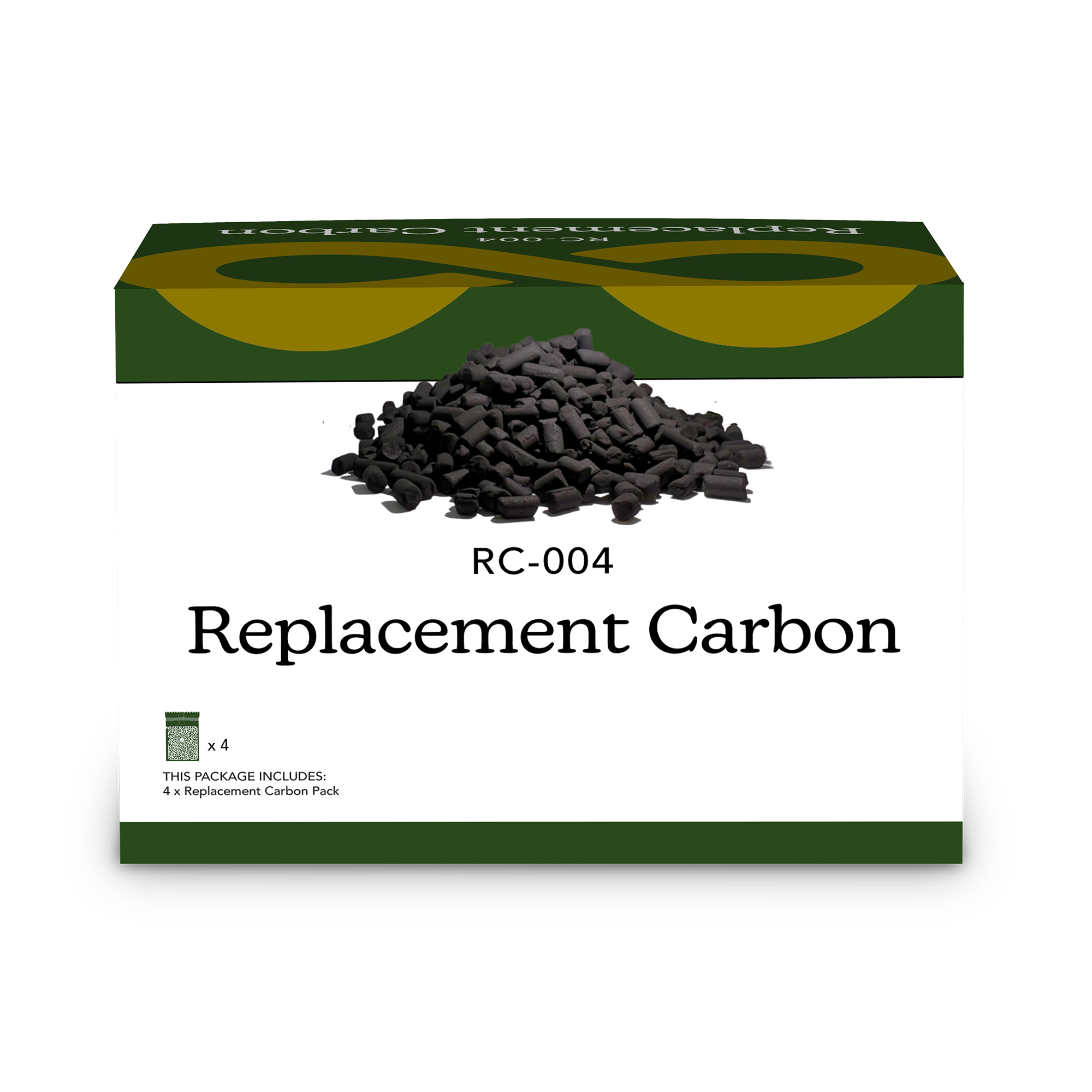 FoodCycler Replacement Carbon - Four Pack in box
