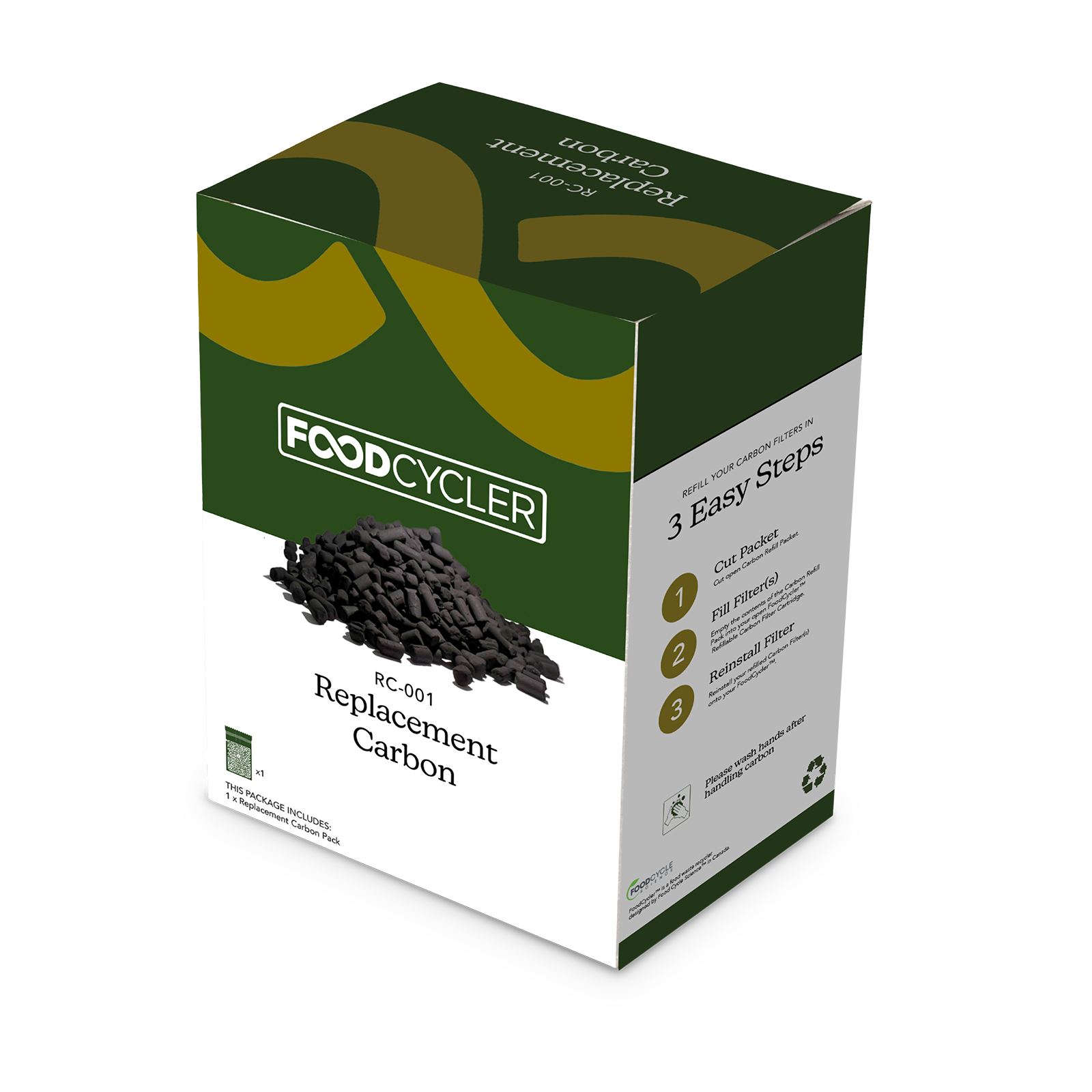 FoodCycler carbon filter refill pack