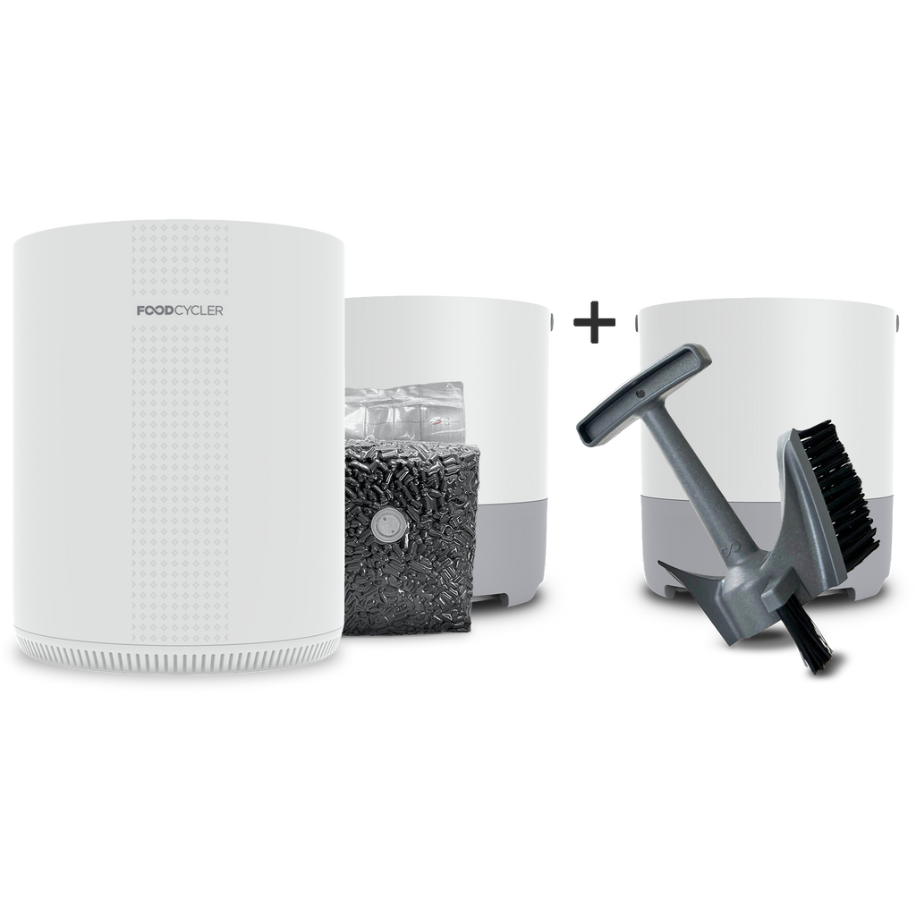 Eco 3 home food recycler machine and accessories