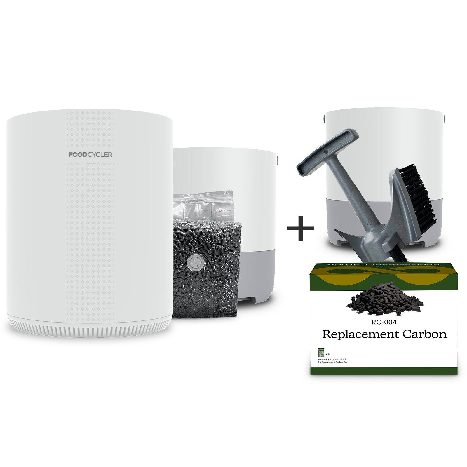 Eco 3 kitchen food recycler and accessories